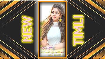 NEW TIMLI STATUS // JAYESH PATEL NEW TIMLI SONG STATUS // ADIWASHI TIMLI STATUS // KARTIK EDITING