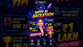 Gappy AI Hackathon 2026 — Don’t Miss This AI Opportunity! 🔥