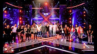Abren la gala las 20 mejores voces Galas en Vivo Factor X Bolivia 2018