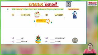 Ch 11 | Benison publications | Grammar | Class 04 | Articles | For children