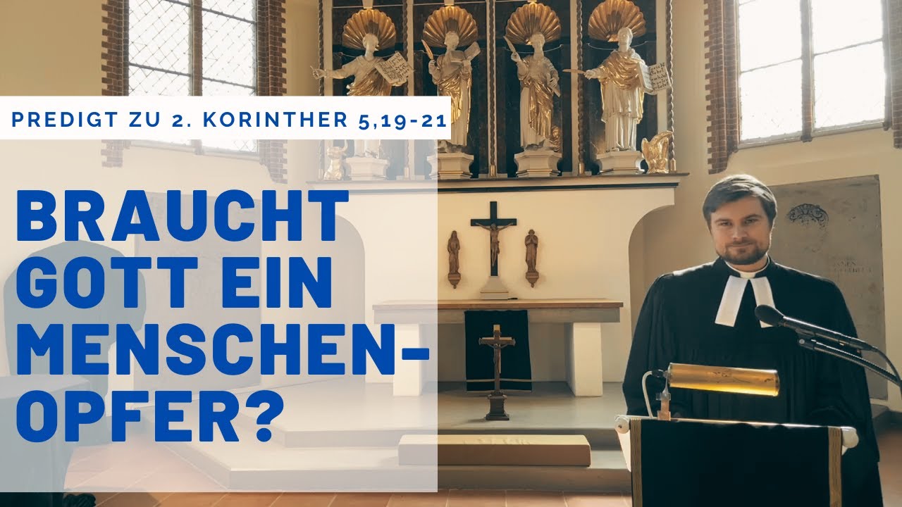 Dazu starb Jesus. Predigt zu 2. Korinther 5,19-21