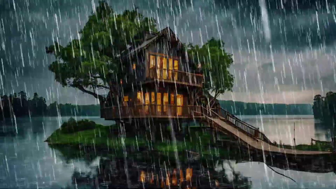 The World is Quiet Here 🍃 Relaxing Piano in a Rainy Forest (Sleep & Study)