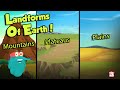 LANDFORMS | Types Of Landforms | Landforms Of The Earth | The Dr Binocs Show | Peekaboo Kidz