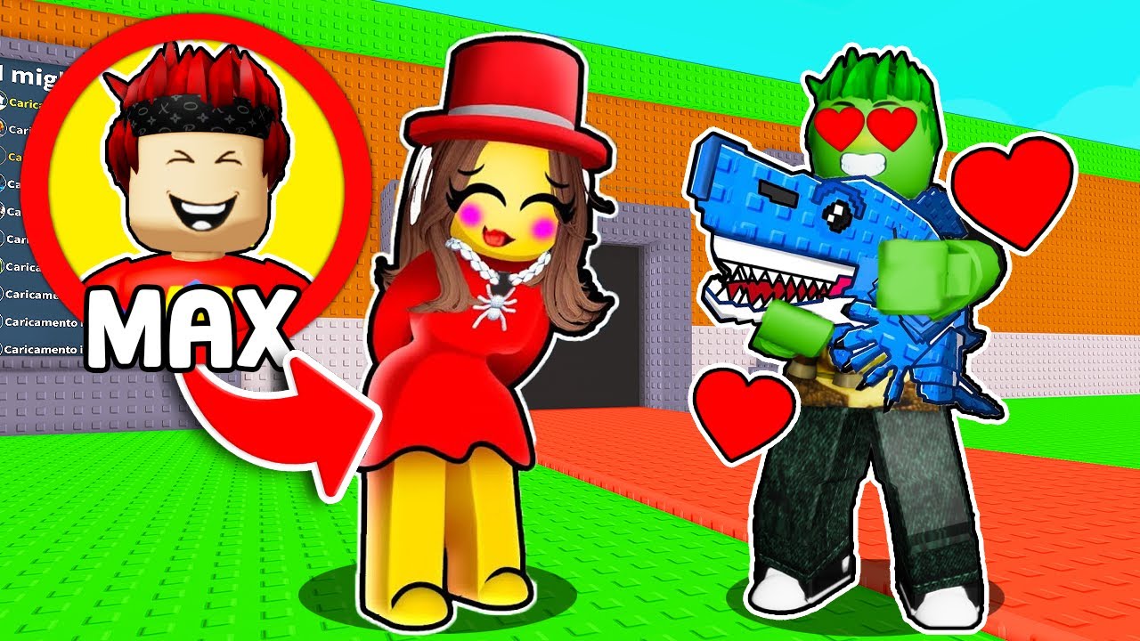 MI FINGO LA SORELLA DELL'ADMIN SAMMY E GIGINO CI PROVA CON ME su ROBLOX STEAL A BRAINROT...
