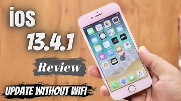 iOS 13.4.1 update now without wifi | ios 13.4.1 what’s new