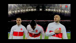 Turkey National Anthem Vs Portugal - Fifa World Cup 2022 Qualifying
