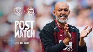 Bowen & Nuno & Orford | Post Match Reactions | West Ham 3-1 Portsmouth