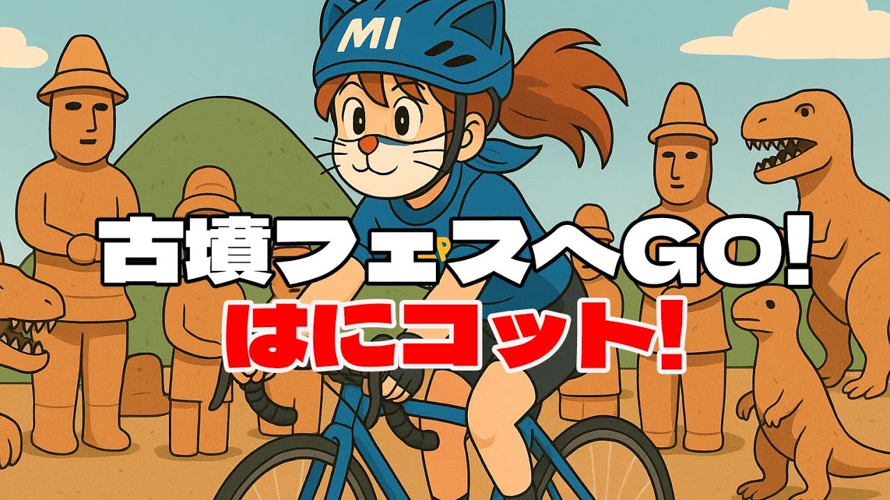 古墳と埴輪のことを考えながら古墳フェス「はにコット」に行ってきた