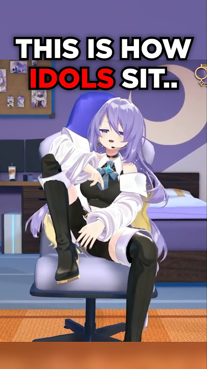 Hololive Has Interesting Sitting Postures
