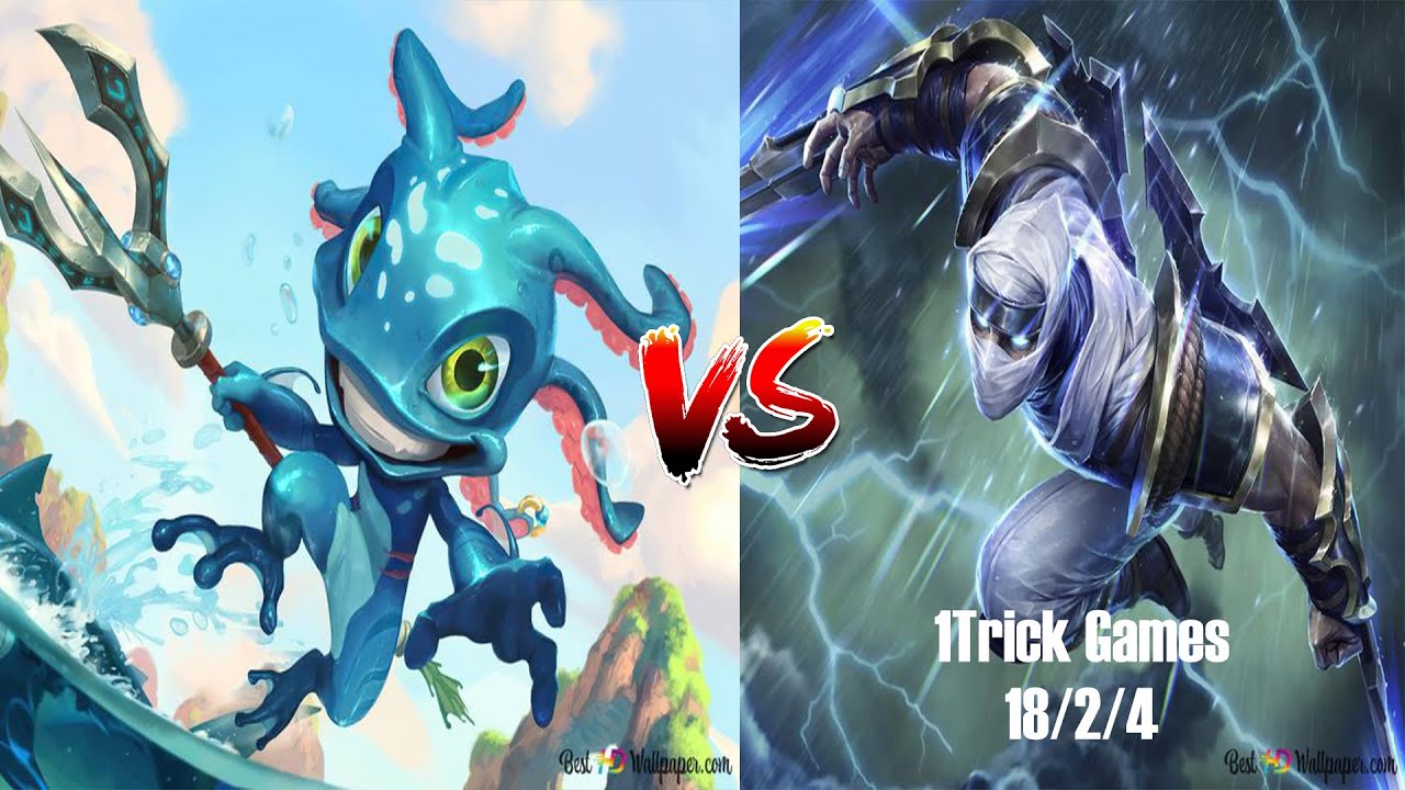 1Trick Games | Zed VS Fizz | Ranked Gameplay / 1Trick Games | Зед VS Физз | Ранкед Геймплей