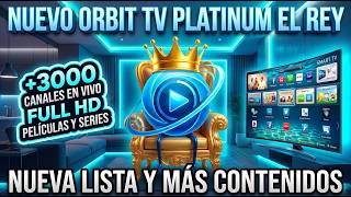 🔥ENJOY THE NEW ORBIT TV PLATINUM | NEW LIST AND MORE CONTENT screenshot 3