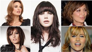 40 New Ways To Style Your Edgy Layered Haircut with bangs To Try in 2023 || Hair Fashion Ideas