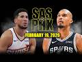 San Antonio Spurs vs Phoenix Suns Full Game Highlights – February 19, 2026 | NBA Season