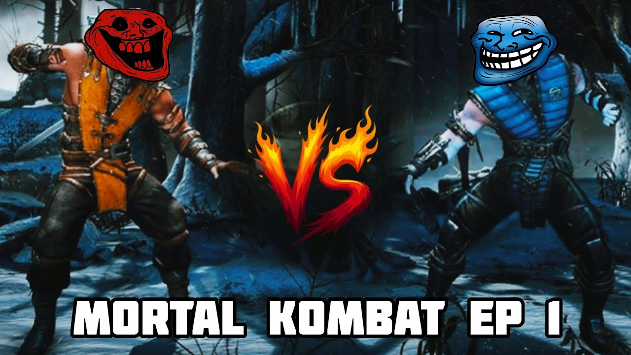 Scorpion vs sub zero . Mortal kombat ep 1 - YouTube