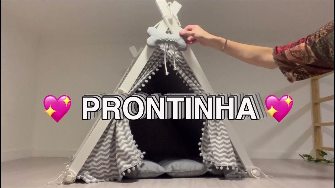 COMO MONTAR CABANA PET - Montando e desmontando cabana pet