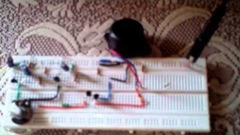 A slow oscillator designed using Programmable Unijunction Transistors, 2N6027/2N6028