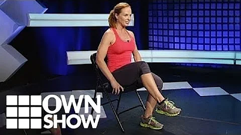 The Easy At-Your-Desk Workout for Your Thighs | #OWNSHOW | Oprah Online
