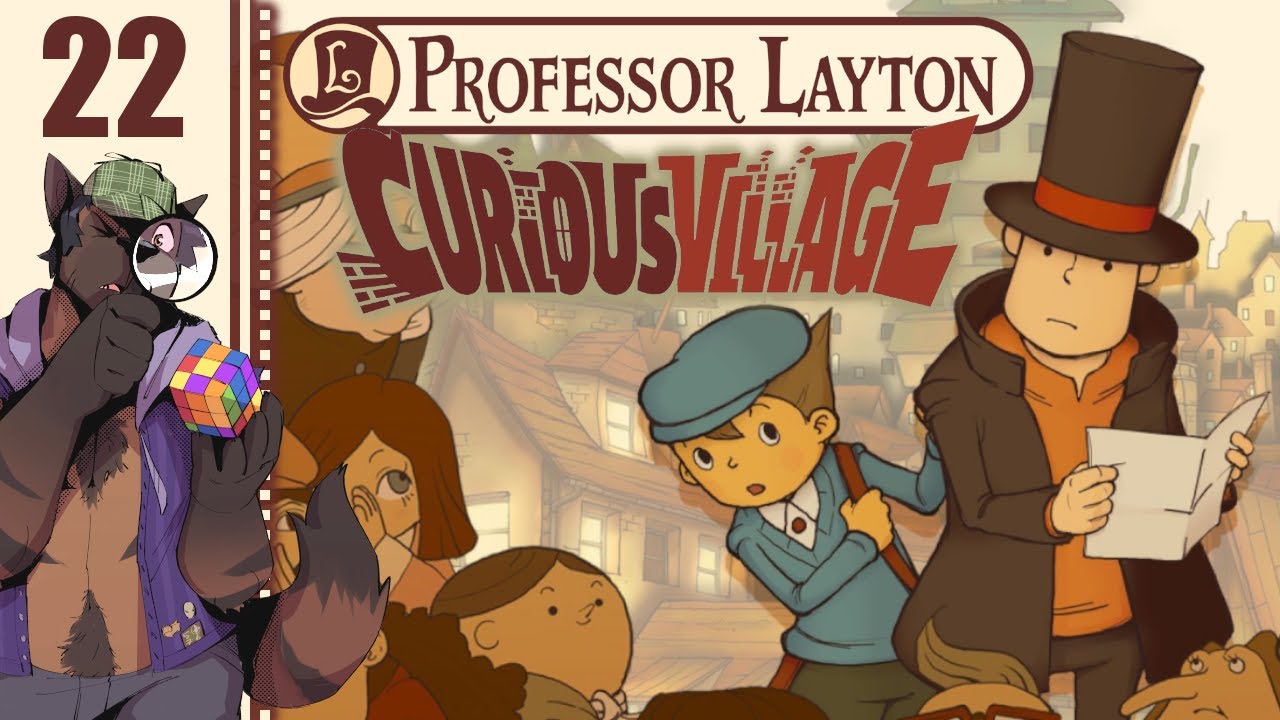 Let's Play Professor Layton and the Curious Village HD Part 22 (Patreon