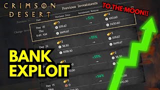 How to Invest in the Bank without Losing Money - Crimson Desert
