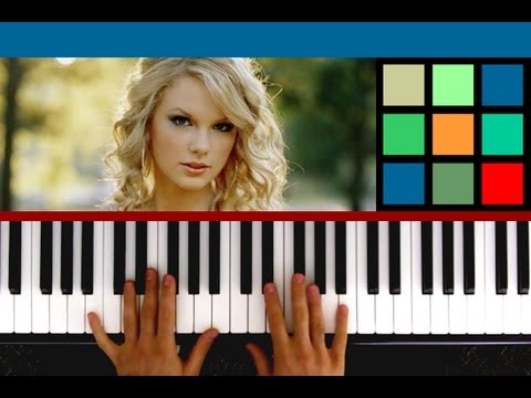 How To Play Love Story Piano Tutorial Sheet Music Taylor Swift