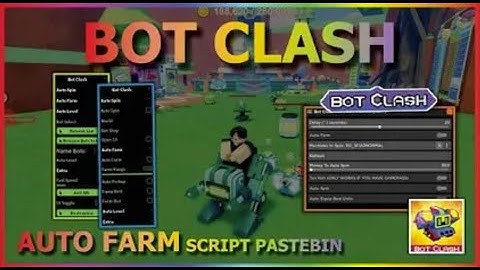NEW Bot Clash Script Hack  GUI  Auto Farm  Auto Level + Missions  PASTEBIN 2025