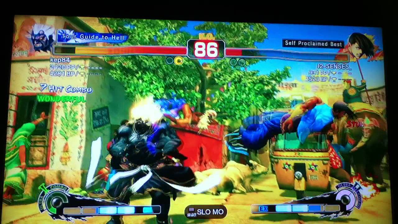 SSF4 AE - Oni Reset Slash of Doom