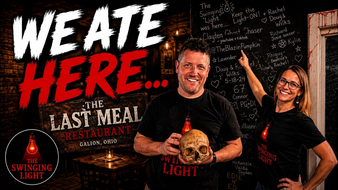 We Ate at The Last Meal Restaurant... Would You Try It? | True Crime Dining Experience