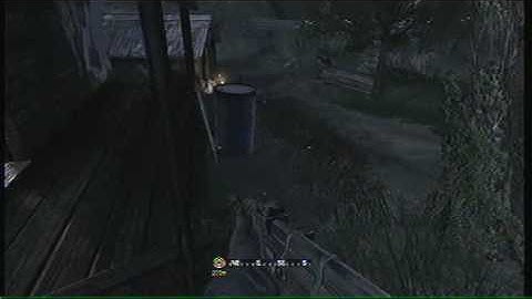 COD4 Campaign Glitches - Out Of Blackout