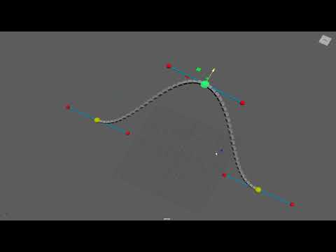 Concept of a custom Bezier Spline in Maya