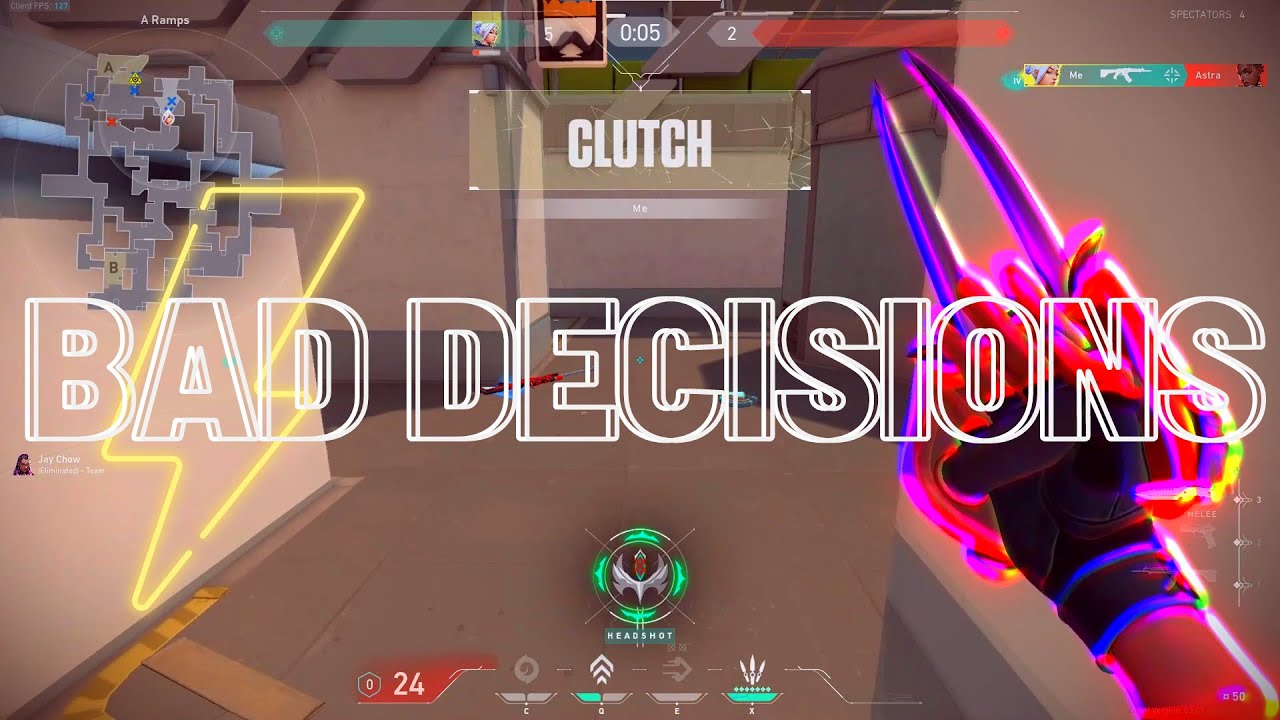 Bad Decisions 💀 - Valorant Montage