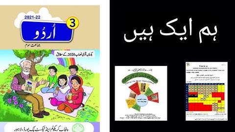 R#12|HUM AIK HAIN|CLASS 3 URDU|UNIT#12|FAROOQ FOUNDATION ONLINE SCHOOL