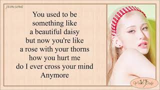 JEON SOMI __Anymore __lyrics #jeonsomi #anymore