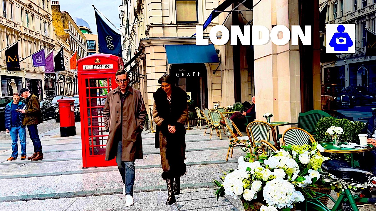 London's Golden Triangle | Westminster Cathedral, Big Ben to Mayfair Walk [4K HDR]