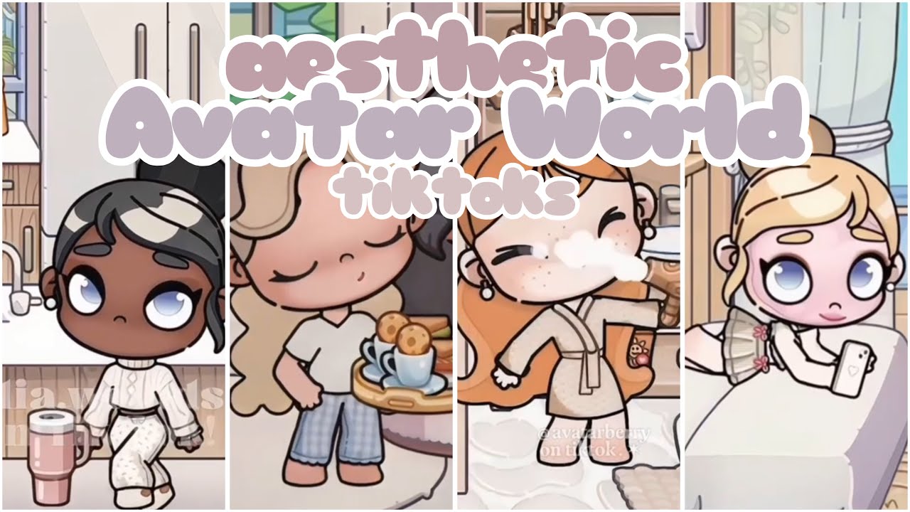 Avatar World Routine πΎ50 minutes of Aesthetic Avatar World - routines, roleplay, cooking ...
