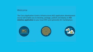 ACI App Developer Training - Module 1
