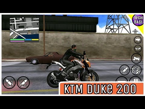 Install KTM Duke 200 On Gta San Android