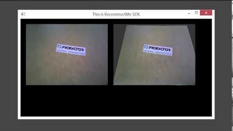ReconstructMe SDK - Color Tracking Recovery