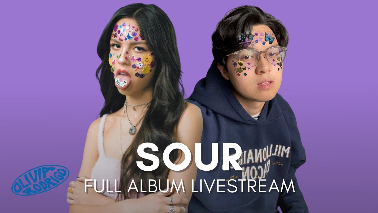 sour-full-album-livestream-olivia-rodrigo-original-songs-youtube