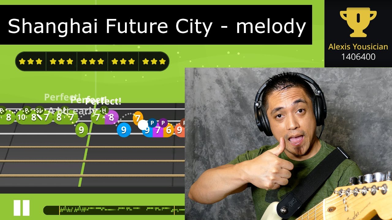 Alexis Yousician - "Shanghai Future City" Gold Star