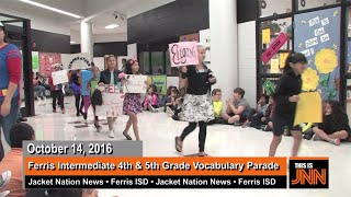 (HD) 2016 Ferris Intermediate School Vocabulary Parade - Allen J. Oliver Productions