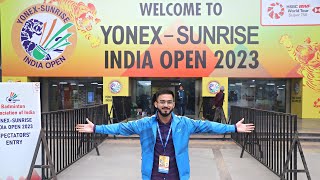 India's Biggest Badminton Tournament Ever | Yonex Sunrise India Open 2023 | India Open 2023 Tour |