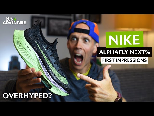 NIKE AIR ZOOM ALPHAFLY NEXT% | First Impressions and First Run