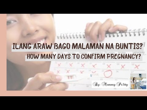 Video: Ilang Araw Pagkatapos Ng Paglilihi Maaari Mong Malaman Ang Tungkol Sa Pagbubuntis?