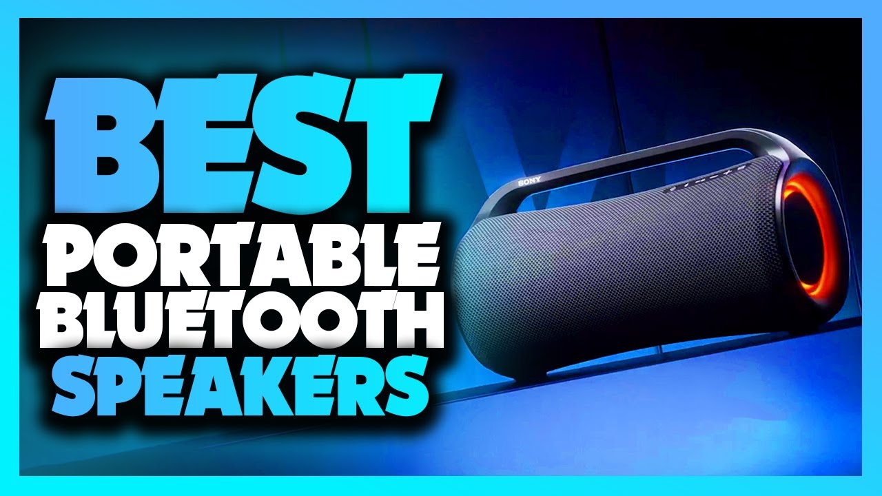 Best Portable Bluetooth Speakers Of The Year 2022! YouTube