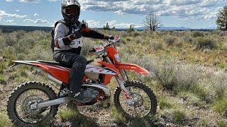 Riding China Hat on the 2023 KTM 250 XCW TPI