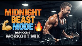 MIDNIGHT BEAST MODE 💪🔥 RAP ICONS WORKOUT MIX