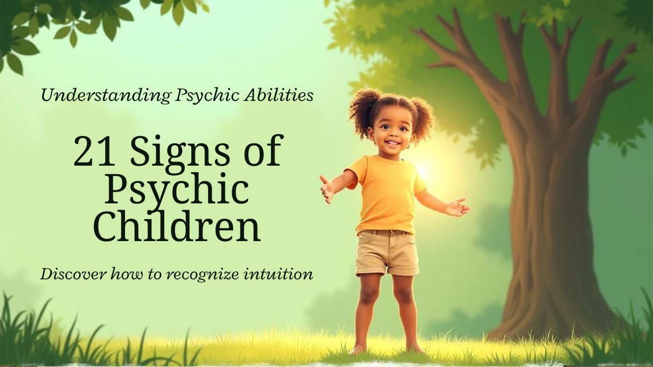 21 Signs Your Child Is Psychic