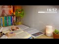 1.5 HR STUDY WITH ME 🌻Calm Piano/ Pomodoro 25-5/ Deep focus music/ Motivation day/ Study Playlist