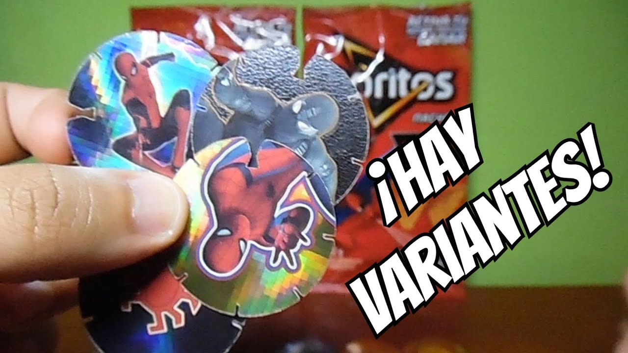 Serán más de 50 vuela Tazos Spider-man Doritos | C-de Colecciones - YouTube