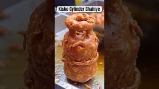 Cylinder Jaisa Pakora?! 😱🥟🔥 #shorts